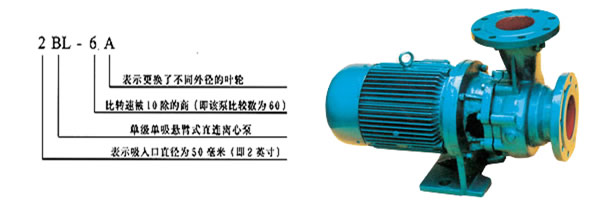 BL型單級臥式離心清水泵