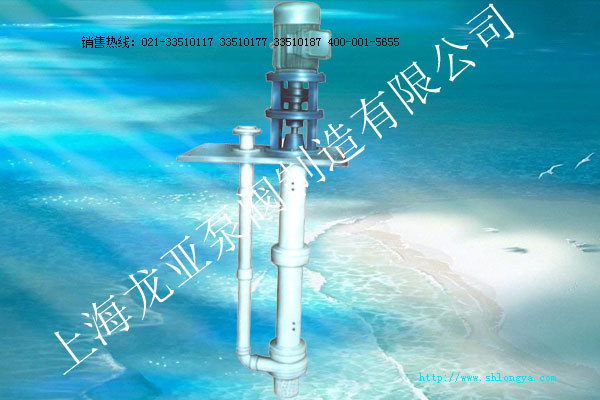 HYFL氟塑料合金耐腐蝕液下泵,氟塑料液下泵,耐腐蝕液下泵